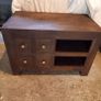 Wooden tv unit Image 2