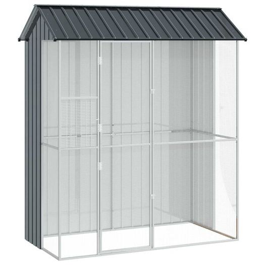 Bird Cage Anthracite 215 x 110 x 247 cm Galvanised Steel