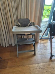 Hauck High Chair- Grey