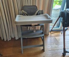 Hauck High Chair- Grey