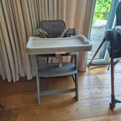 Hauck High Chair- Grey