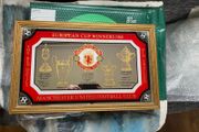 1968 Manchester United European Cup Winners Mirror Plaque