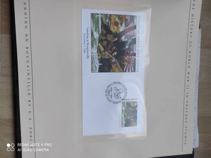 The History of World War II in the postage stamps