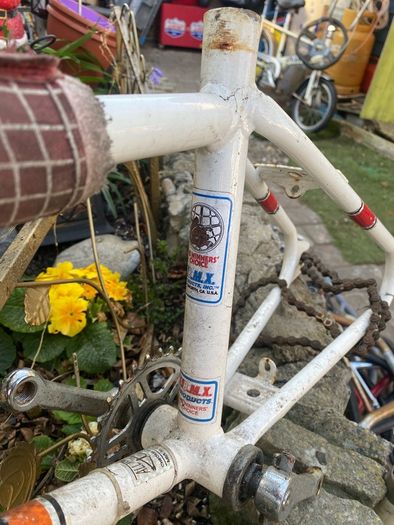 Oldschool mini Bmx frame