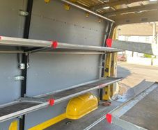 Vw crafter long wheel base shelving