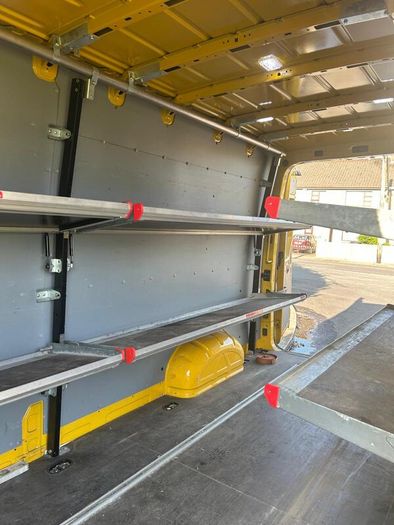 Vw crafter long wheel base shelving