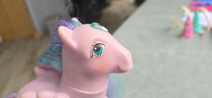 Brilliant Bloom Princess Brush N Grow Ponies MLP G1 My Little Pony
