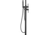 Freestanding Bathtub Faucet, Floor Mount, Freestanding Tub Filler, Shower Mixer Taps, Two Water Modes, 360 Swivel Spout, for Bathing &amp; Showering Pet B