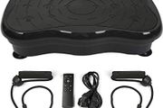 Fitness Plate Vibration Trainer for Office/Living Room, Multi-Function with Bluetooth and USB, Vibration Plate Body Shaper of Equipment