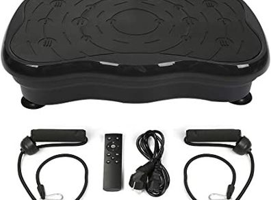 Fitness Plate Vibration Trainer for Office/Living Room, Multi-Function with Bluetooth and USB, Vibration Plate Body Shaper of Equipment