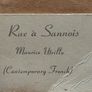 Rue A Sannais by Utrillo Image 8