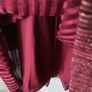 Burgundy and Gold Dress Image 7