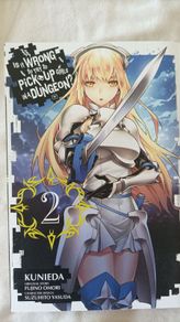 Is It Wrong to Try to Pick Up Girls in a Dungeon? Vol. 2 - manga by yasuda, Suzuhito Omori Fujino