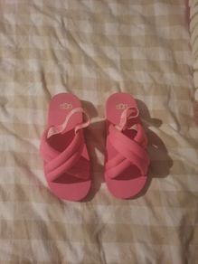 pink ugg sandals