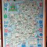 1955 Historical Map of Ireland '100 X 67cm' Image 6
