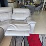 L shaped leather couch for sale Image 3