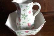Park Rose Bridlington Large Cottage Core Decorative Jug And Bowl Set