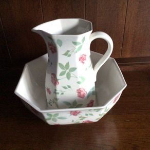 Park Rose Bridlington Large Cottage Core Decorative Jug And Bowl Set