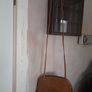 Osprey bag. Small tan leather bag with long shoulder strap Image 4