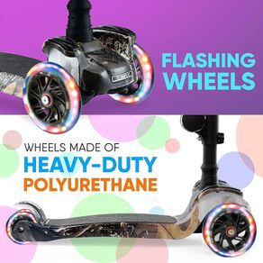 3 Flashing Wheels  Scooter for Children