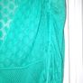 Green Cardigan Elegant lace pattern Size Small Image 2