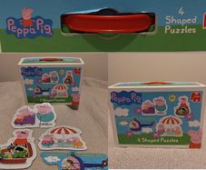 Peppa Pig Four Shaped Jigsaw puzzles