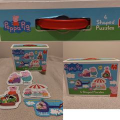 Peppa Pig Four Shaped Jigsaw puzzles