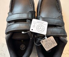 boys school  shoes Tesco size 1.5