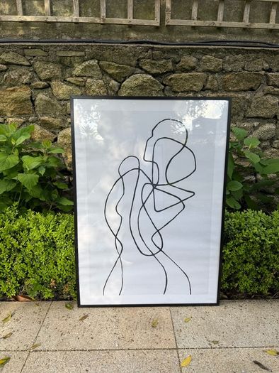 Minimalist art prints set of 2 by DESENIO