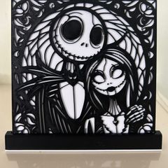 Jack & Sally Decorative Panel