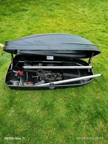 car roof bars and box