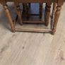 Solid Wood Nest of 3 Tables Image 3