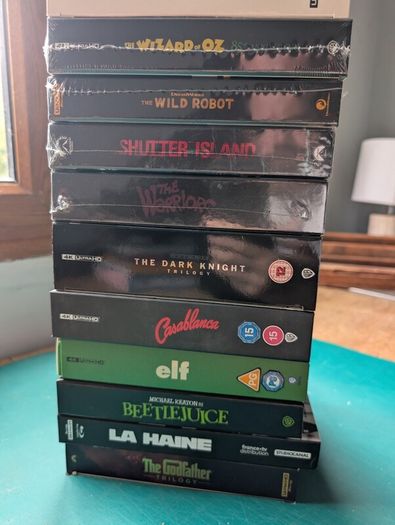 All 4K Blu Rays Collectors Editions & Boxsets 40 euro each
