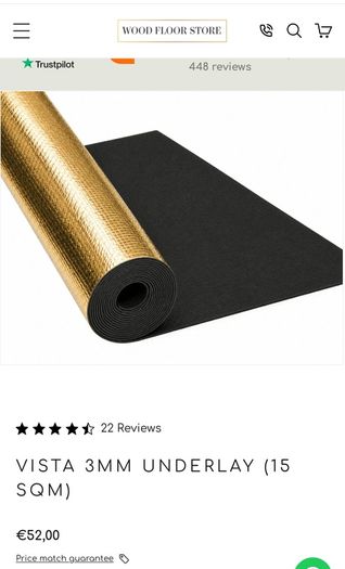 wood floor underlay