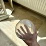 Vintage Hand-Blown Glass Fishing Net Float Image 7