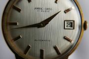 Vintage PATIC - SWISS AUTOMATIC Collection 1960's  GOLD Plated WATCH SWISS made Watch (the watch works well and keeps time)