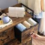 Industrial design with 7 drawers (Rustic brown) FREE P&P Image 6