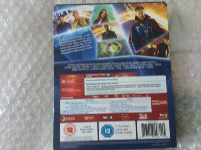 Doctor Strange 3D Blu Ray Steelbook