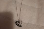 sterling silver heart necklace