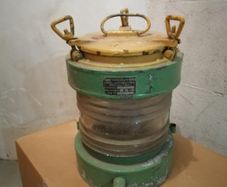 Old large ship's lamp
