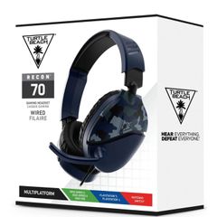 Turtle Beach Gaming Headset - Camo Blue