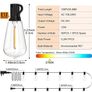 MASSIVE SALE Festoon Lights Outdoor Mains Powered - 100Ft Garden String Lights with 50+3(Spare) LED Shatterproof Bulbs Outside Waterproof Weatherproof 30.48M Gazebo Lights for Patio Party Pergola Bistro (FREE POSTAGE) Image 3
