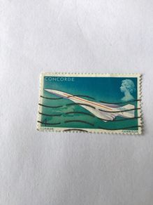 Rare English postage stamp - Concord