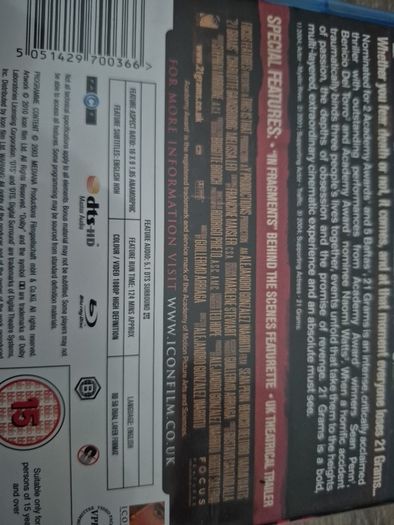 21 grams bluray