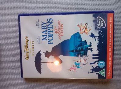 Disney Special Edition DVD Bundle - Mary Poppins, Bambi, Little Mermaid and Snow White and the Seven Dwarfs