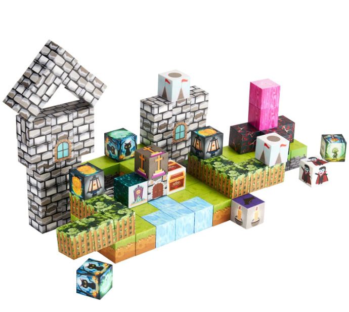 100 piece STEM magnetic building blocks set