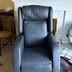 Recliner to near standing up position