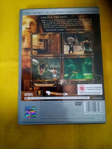 Tom Raider Anniversary PlayStation 2 Ps2 Games Original