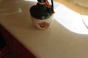 Vintage Bunratty Mead two-tone stoneware crock jug