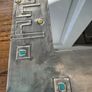 Handcrafted Pewter Square Mirror Image 2